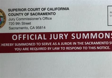 sac jury duty